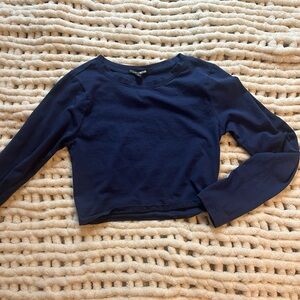 Fashion Nova Medium Long-Sleeve Crop Top